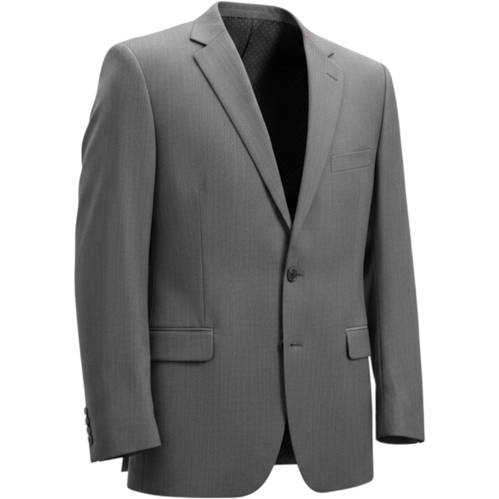 Brooks Brothers Fitzgerald Grey Wool Blazer Sport Coat 48L Mens